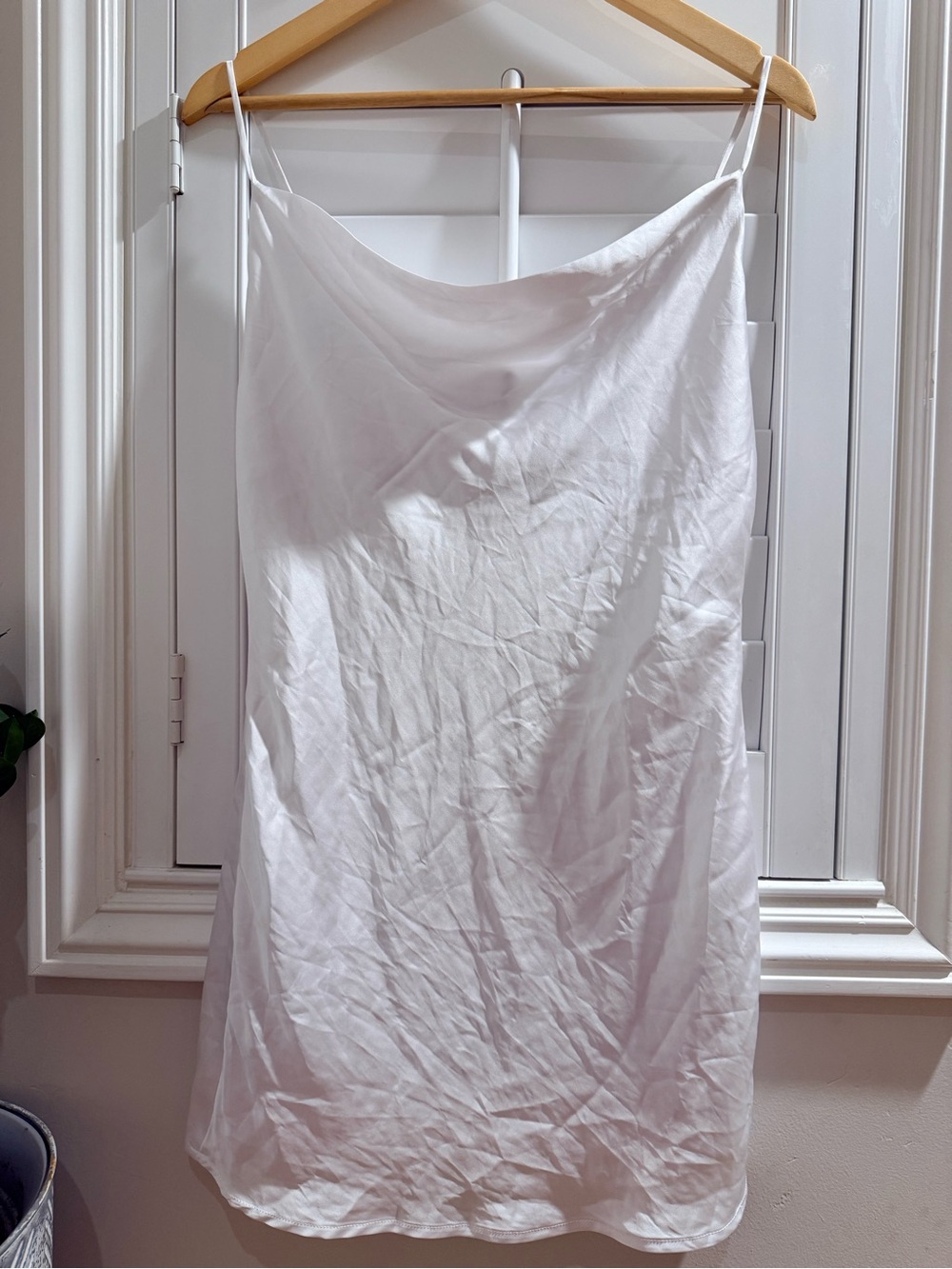 Kendall & Kylie White Slip Dress - Size Small